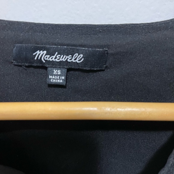 Madewell Duskway Eyelet Dress In Black - Picture 9 of 11